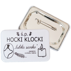 Przypinka Hocki Klocki Klepsydra