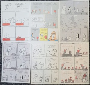 Sześć komiksowych printów z Demlandu