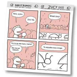 Naklejkomiks "Żucy"