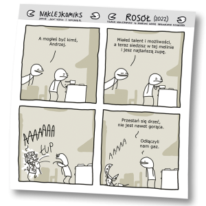 Naklejkomiks "Rosół"